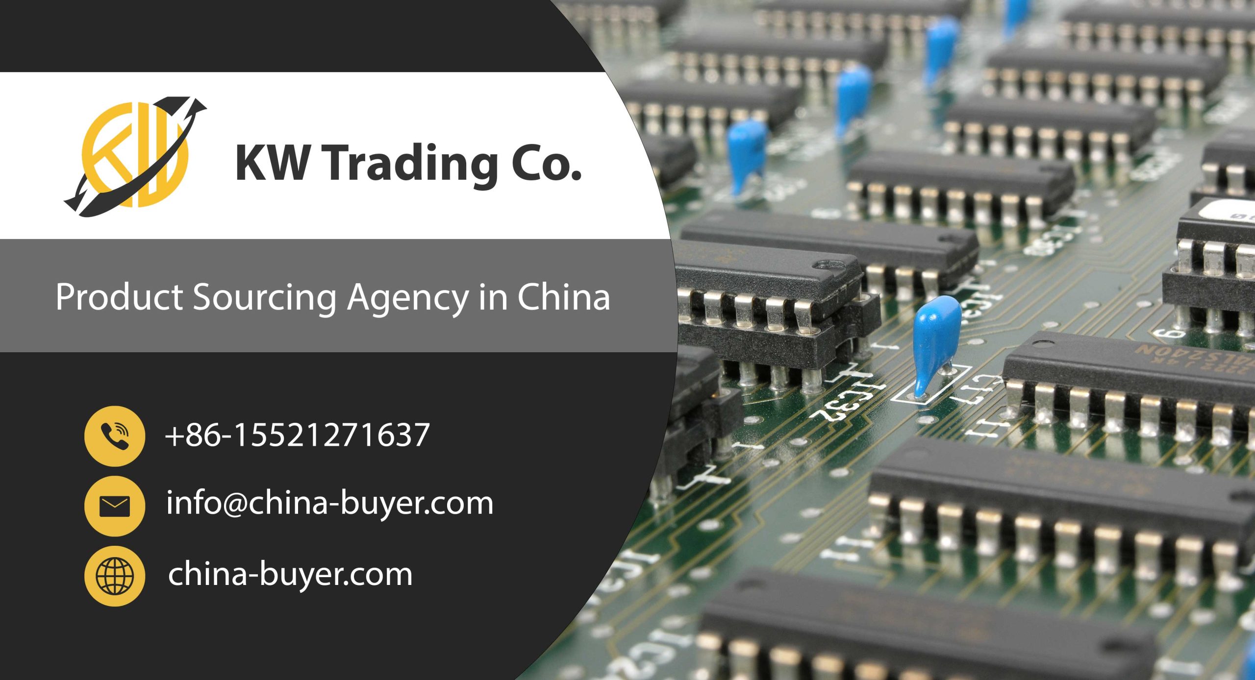 Electronic Components Sourcing in China | KW-Trading co. | Sourcing Agency in China